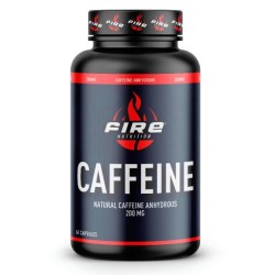 Caffeine Anhydrous 200MG 60CAPS. (Fire Nutrition)