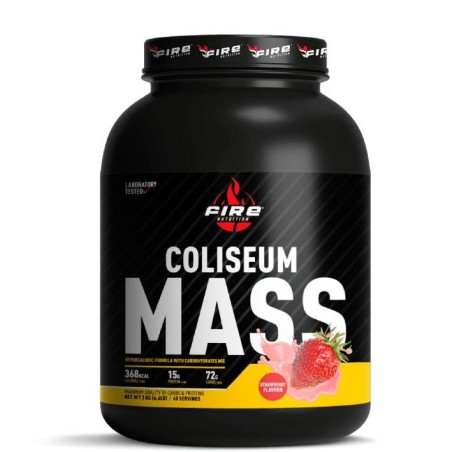 Coliseum Mass Gainer 3KG (Fire Nutrition)