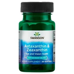 Astaxanthin & Zeaxanthin 60Softgels (Swanson)