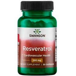Resveratrol 250mg 30CAPS (Swanson)