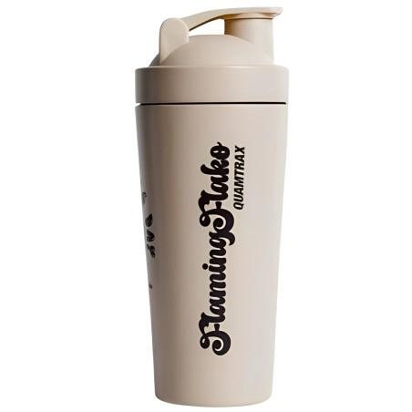 Shaker Mezclador de Acero Inoxidable Flaming Flako 740ML (Quamtrax)