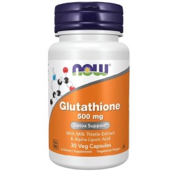 Glutathione 500mg 30VEG. CAPS (NOW Foods)