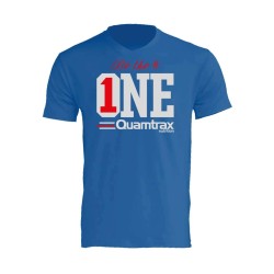 CAMISETA ONE CUELLO REDONDO AZUL - (Quamtrax)