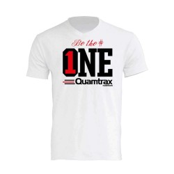 CAMISETA ONE CUELLO REDONDO BLANCA - (Quamtrax)