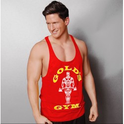 STRINGER  JOE PREMIUM - CAMISETA DE TIRANTES ROJO (GOLD´S GYM) - (Gold's Gym)
