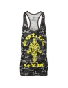 STRINGER  JOE CAMO - CAMISETA DE TIRANTES CAMUFLAJE NEGRO (GOLD´S GYM)