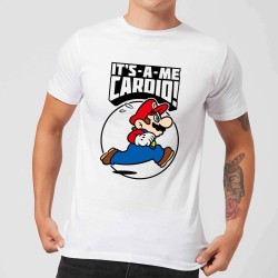 CAMISETA OFICIAL NINTENDO SPORT "IT'S A ME CARDIO" BLANCA - () 2