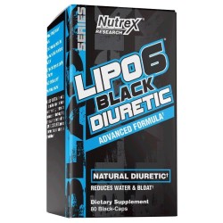LIPO 6 BLACK DIURETIC 80 CAPS - (Nutrex)