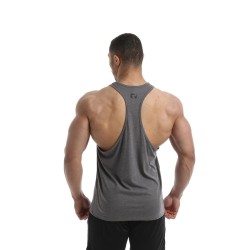 CAMISETA DE TIRANTES GRIS OSCURO/NEGRO - (Ript) 2