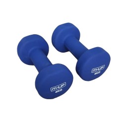 PAR DE MANCUERNAS DE VINILO 4KG - (M-Up)