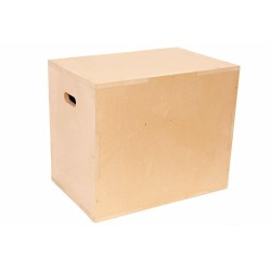 WOODEN PLYO BOX CAJÓN PLIOMÉTRICO DE MADERA - (M-Up)