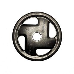 DISCO OLÍMPICO DE 4 AGARRES 15KG - (Fitness Deluxe)