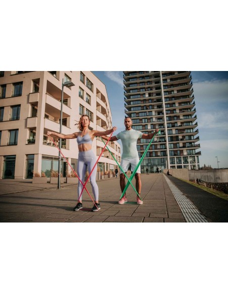 Fitness Band Set de 3 bandas de entrenamiento (Via Fortis)