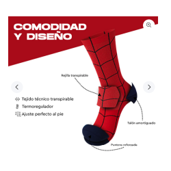 CALCETINES DEPORTIVOS I´M SUPERHERO ED2