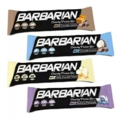 BARBARIAN CRUNCHY PROTEIN BAR 55 G. - (Stacker2)