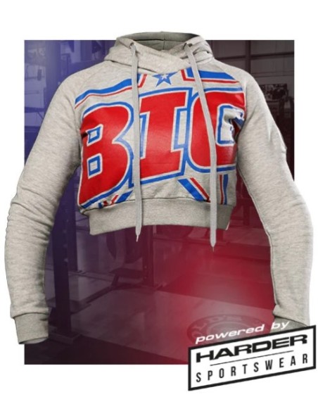 Sudadera Short Hoodie Mujer (Big)