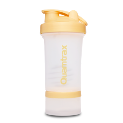 Shaker Mezclador Puzzle 2 Compartimentos 500ML (Quamtrax)