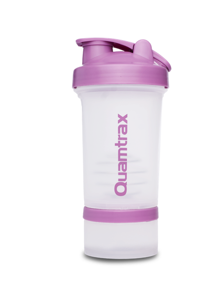 Shaker Mezclador Puzzle 2 Compartimentos 500ML (Quamtrax)