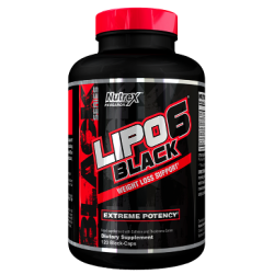 LIPO 6 BLACK 120 CAPS - (Nutrex)