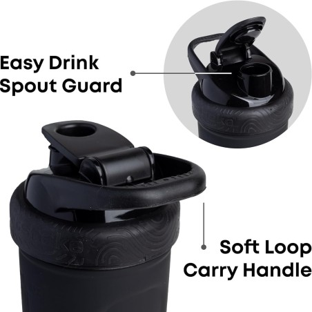 Shaker Mezclador Acero Inoxidable Harley Quinn 900ML (Smartshake)