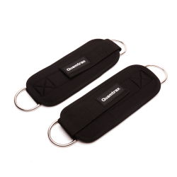 Tobillera Neopreno con agarre para polea 1Par (Quamtrax) 2