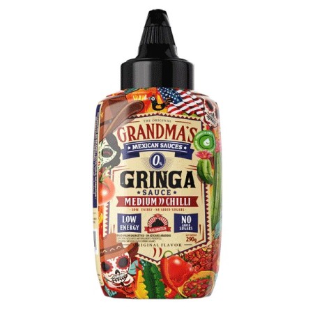 Salsa Mexicana Gringa Medium Chilli 290ML (Max Protein)
