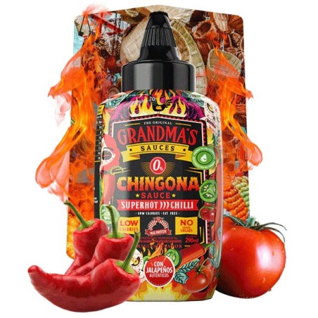 Salsa Mexicana Chingona Super Hot Chilli 290ML (Max Protein)