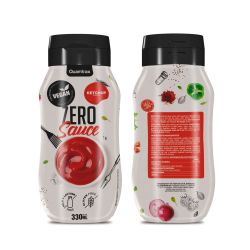 Salsa Ketchup Zero 330ML. (Quamtrax)