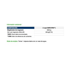 Chelate Magnesium (Quelato de Magnesio) 90VEGGIE CAPS. (Quamtrax) 2
